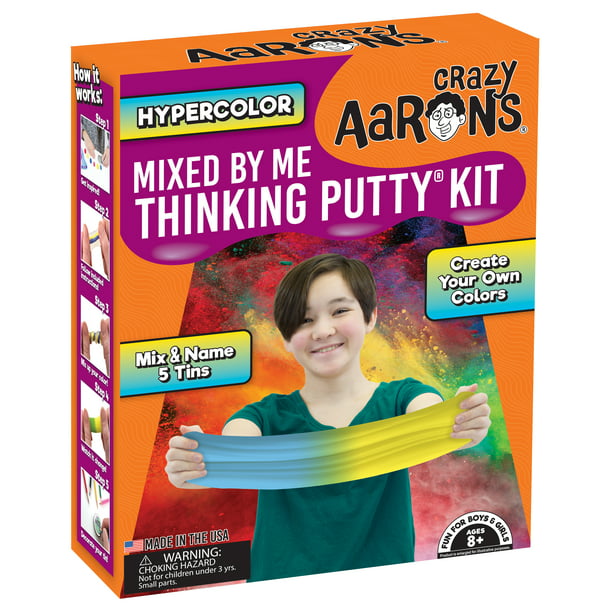 Crazy Aarons Mixed By Me Kit Thinking Putty Kit Create Your Own Glow Diy Mix Toy